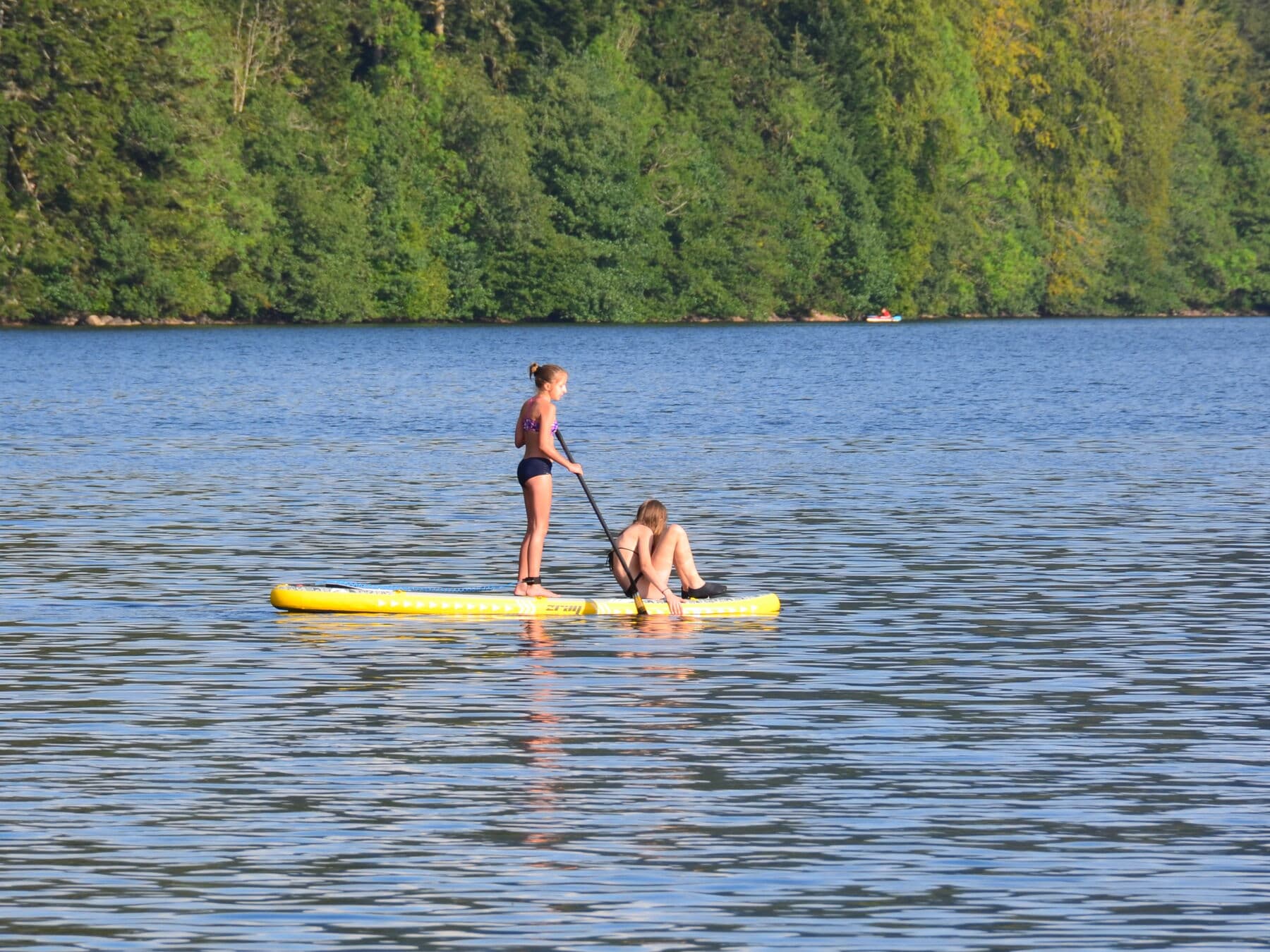 Paddle sur le lac