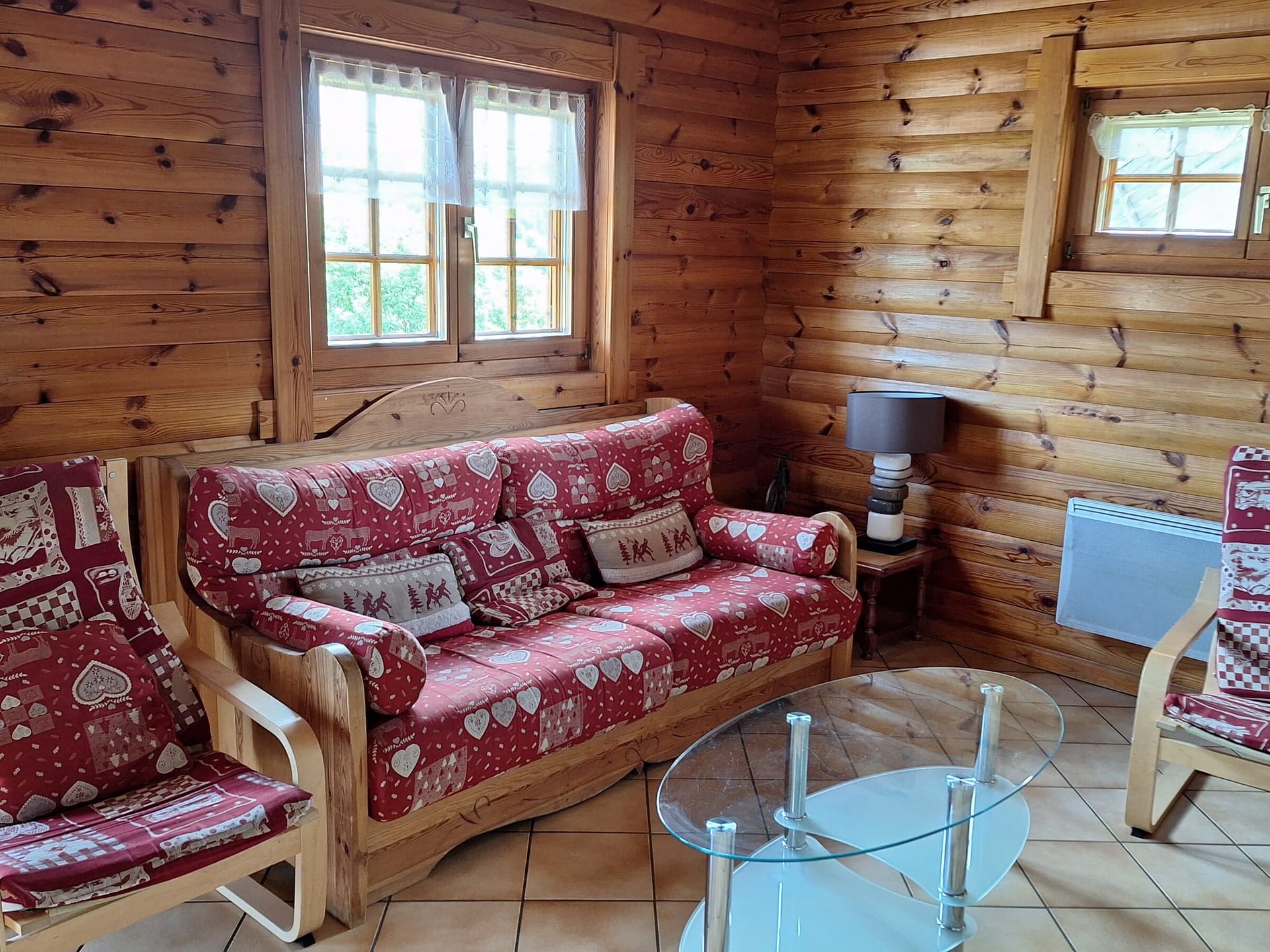 Coin salon du chalet