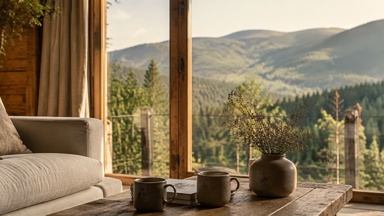 Ambiance chaleureuse dans les Vosges