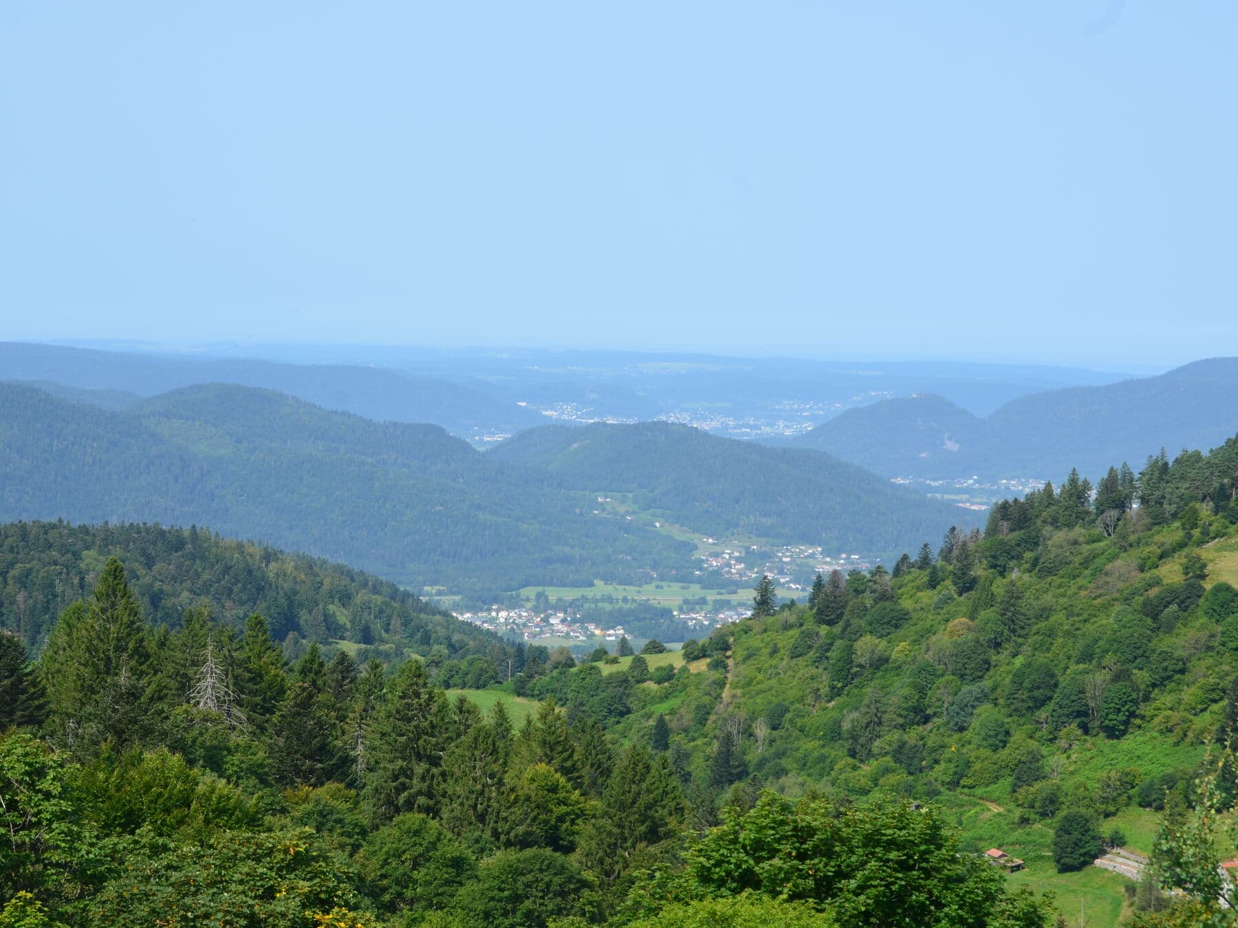 Vers la vallée