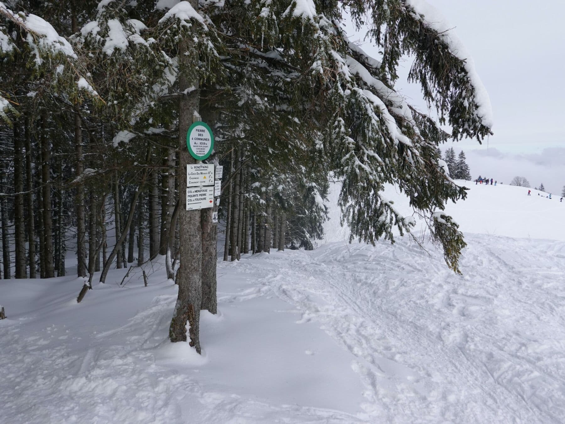 Le balisage sur le chemin