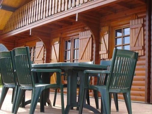 Terrasse couverte du Chalet Xonrupt